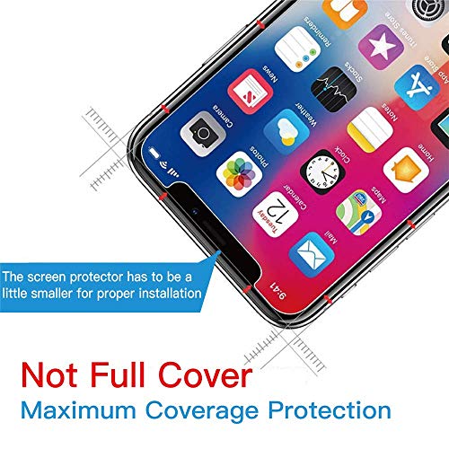 SAMKE Compatible with Apple iPhone XR iPhone 11 Screen Protector [6.1in][Not iP10-5.8in] Tempered Glass,2.5D Edge Advanced HD Clarity Work Most Case (9H Hardness, 6X Stronger, Bubble Free) [3 Pack]