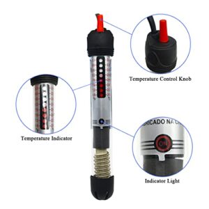 Fish Tank Aquarium Heater - Adjustable Temperature Submersible Thermostat Heater,25W/50W/100W/150W/200W/300W