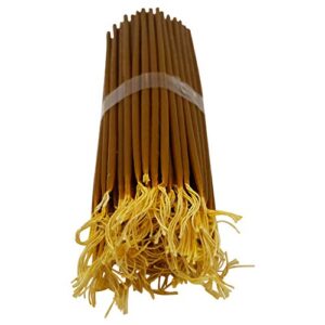 50 natural pure beeswax taper candles 9 inch tall church jerusalem holy land honey scented candle