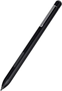 pen for microsoft surface pro 9/8/7, stylus pen compatible with surface book 3/laptop 4/studio 2, surface go 3/2/1, surface 3, palm rejection, 1024 pressure sensitivity(black)