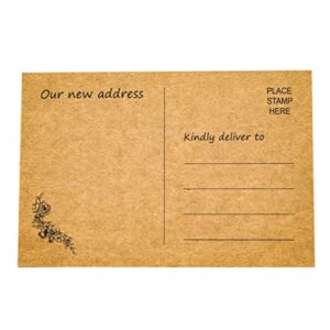 RXBC2011 We've moved postcards moving announcement cards Pack of 50