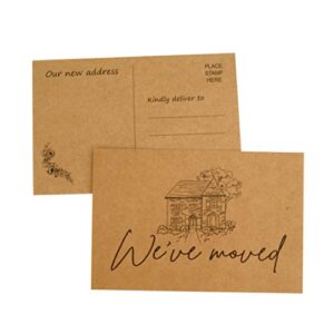 RXBC2011 We've moved postcards moving announcement cards Pack of 50