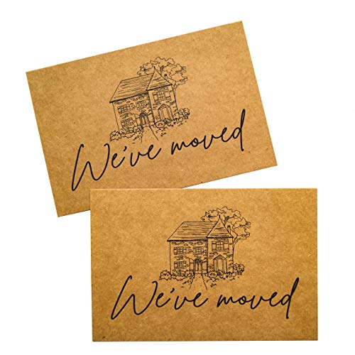 RXBC2011 We've moved postcards moving announcement cards Pack of 50