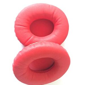 Replacement Ear Pads Cushions for Monster Beats by Dr Dre Solo HD Headphone On-Ear Headphone Replacement Ear Pad/Solo HD Ear Cushion/Ear Cups/Ear Cover/Earpads Repair Parts (Red)