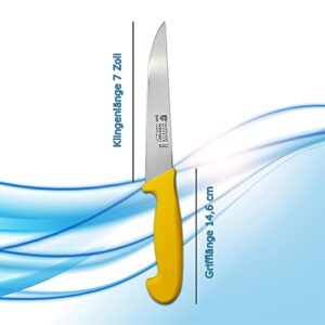 SMI – 7 inch Solingen Butcher Knife For Meat Cutting Professional Chef Knife Meat Knife Sharp Kitchen Knives Solingen Knife - Made In Germany