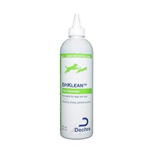 dechra epiklean ear cleanser for dogs & cats (12oz) - cleansing, drying & general purpose