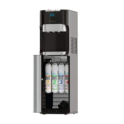 Brio Commercial Grade Bottleless Ultra Safe Reverse Osmosis Drinking Water Filter Water Cooler Dispenser-3 Temperature Settings Hot, Cold & Room Water - UL Approved – Point of Use