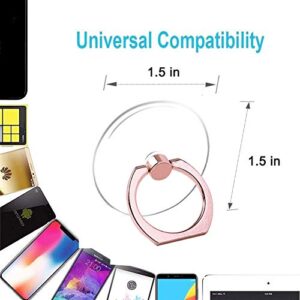 Cell Phone Ring Holder Stand Transparent Finger Grip Loop