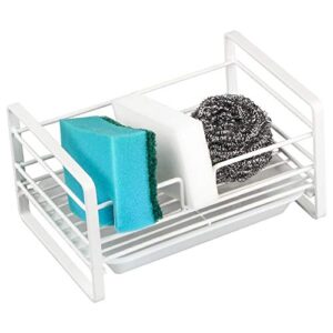 Sponge Holder, Tomorotec Sponge Drain Rack Holder Kitchen Storage Basket for Kitchen and Bathroom Kitchen Sink Caddy Sink Hanging Storage Box