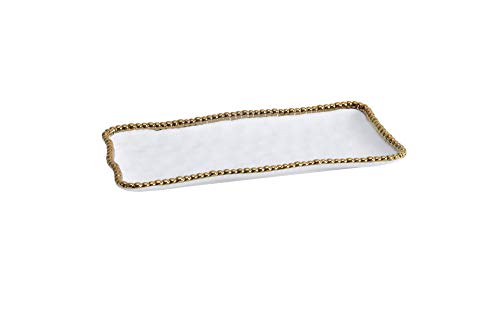 Pampa Bay Golden Salerno Medium Rectangular Tray