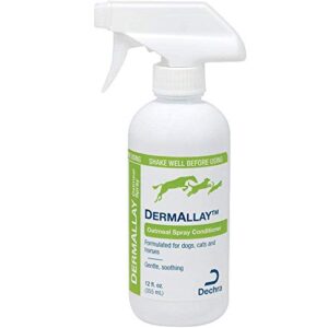 dechra dermallay oatmeal conditioner for pets, 12-ounce