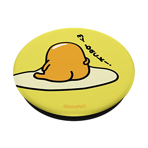 Gudetama The Lazy Egg My Back! PopSockets PopGrip: Swappable Grip for Phones & Tablets