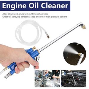 Car Automotive Engine Oil Clean Wash Gun Jet 40cm Water Cleaning Pneumatic Tool High Pressure Powerful Cleaner with 1.2m Hose Pistol Grip Washing Parts