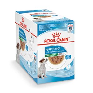royal canin small breed puppy wet dog food, 3 oz cans 12-count