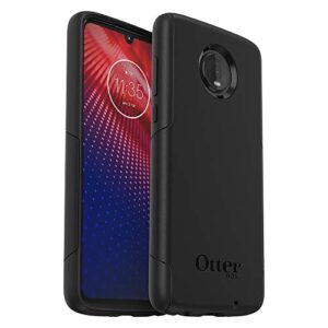otterbox commuter series lite series case for moto z4 - polycarbonate, retail packaging - black