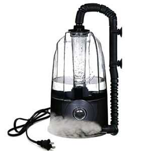 reptile fogger terrariums humidifier fog machine mister 3l large size ideal for paludarium/vivarium/reptiles/amphibians/herps