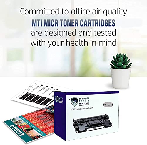 MTI 30A MICR Compatible CF230A Toner Replacement for HP Laser Pro MFP M203dw M227fdw M227fdn M203d M203dn M227sdn | M227 M203 Magnetic Ink Check Printer Cartridge