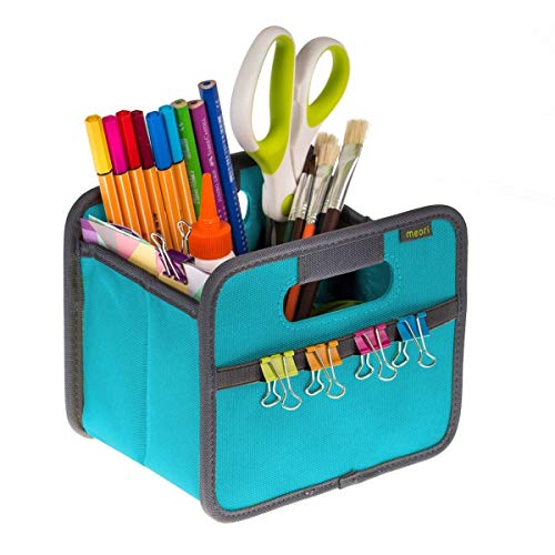 meori Mini Storage Box + Divider Insert Accessory, Collapsible Organizer Bin, Fabric Storage Cube, Reusable Gift Box