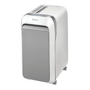 fellowes ‎powershred lx22m 20-sheet 100% jam-proof micro cut paper shredder for office and home, white 5263201
