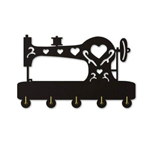 sewing machine wall hanger decor wall hook multi-purpose keys handbags holder for tailor couturier fashion designer