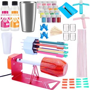 afw cup turner,tumbler spineer turner,cup spinner,epoxy cup turner supplies crafts,with epoxy resin kit for beginner