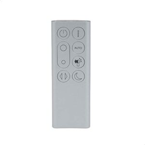 dyson remote control (silver) for dp04 pure cool purifying fan, part no. 969154-05