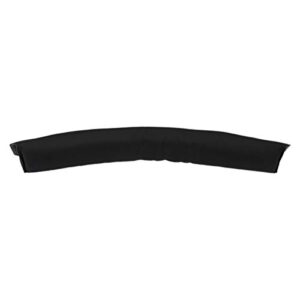 kwmobile Headband Cushion Pad Compatible with Beyerdynamic DT660/DT770/DT880 PRO/DT990 PRO - Headphones PU Leather Cushion - Black