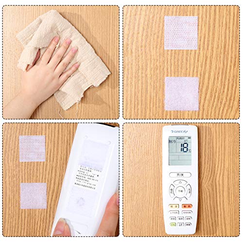 400 Pcs (200 Pairs) Self Adhesive Dots,Sticky Dots, 1 Inch Square Tape with Waterproof Sticky Adhesive Glue Fastener for Office, School, Classroom (White)