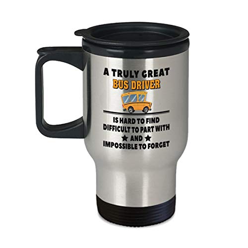 Funny Bus Driver Cup - Hard to Find - 14oz Coffee, Tea Travel Mug