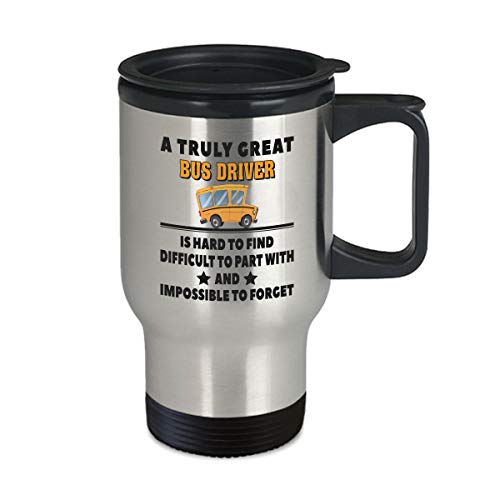 Funny Bus Driver Cup - Hard to Find - 14oz Coffee, Tea Travel Mug