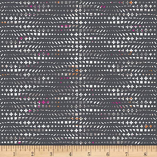 Art Gallery Fabrics Art Gallery Loft Fusion Fluxus City Fabric, Grey