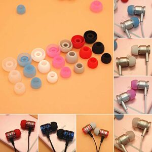 LOZACHE 42pcs Caps Replacement Ear Tips Earbuds Eartips Eargels Earpads Silicone Buds for Bluetooth Headphones