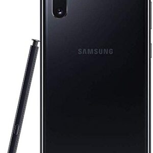 Samsung Galaxy Note 10 Plus (SM-N975F) Single SIM, 256GB, 6.8", 12GB RAM, GSM, Factory Unlocked LTE Smartphone, International Version - Aura Black