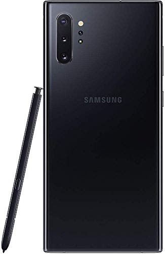 Samsung Galaxy Note 10 Plus (SM-N975F) Single SIM, 256GB, 6.8", 12GB RAM, GSM, Factory Unlocked LTE Smartphone, International Version - Aura Black