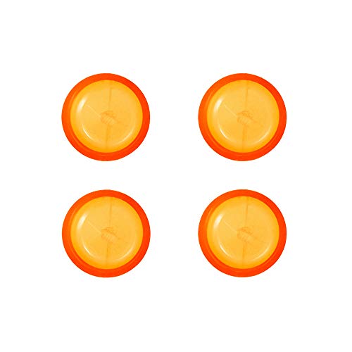 Locator Male Replacement Caps Extended Range, Orange 2.0 lbs (4-Pack)