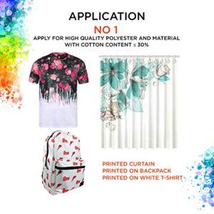 Sublimation Paper Size 13x19 Inches - 100 Sheets - 120 GSM - Compatible with Any Inkjet Printer with Sublimation Ink - Extremely Fast Dry Transfer Rate