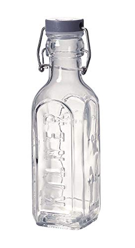 KILNER 25005 Clip Bottle, 10.1 fl oz (300 cc), Clear