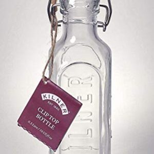 KILNER 25005 Clip Bottle, 10.1 fl oz (300 cc), Clear