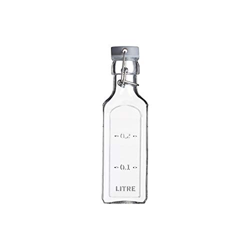 KILNER 25005 Clip Bottle, 10.1 fl oz (300 cc), Clear