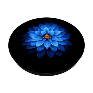 Purple Color Flower Astra Blue Pop Mount Socket Pattern Grip PopSockets PopGrip: Swappable Grip for Phones & Tablets