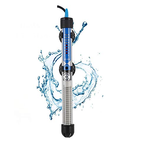 GMsound Aquarium Heater Submersible Fish Tank Water Heater Thermostat (100W for 15-45Gal)