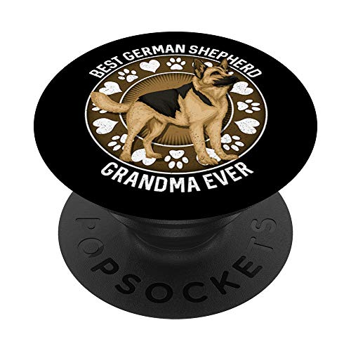 Best German Shepherd Grandma Ever PopSockets Grip and Stand for Phones and Tablets