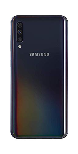 Samsung Galaxy A50 (64GB, 4GB RAM) 6.4" Display, 25MP, Triple Camera, Global 4G LTE GSM Factory Unlocked A505 (Black) (Renewed)