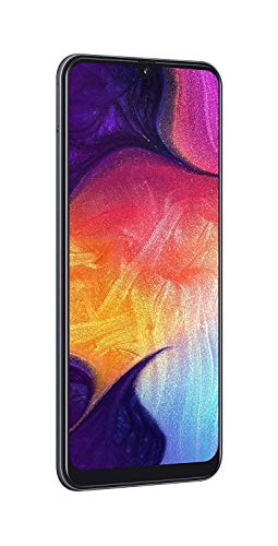 Samsung Galaxy A50 (64GB, 4GB RAM) 6.4" Display, 25MP, Triple Camera, Global 4G LTE GSM Factory Unlocked A505 (Black) (Renewed)