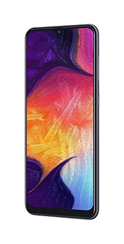 Samsung Galaxy A50 (64GB, 4GB RAM) 6.4" Display, 25MP, Triple Camera, Global 4G LTE GSM Factory Unlocked A505 (Black) (Renewed)