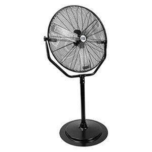 maxx air extreme power industrial pedestal fan | heavy duty 30" stand fan, 4800 cfm
