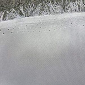 Chiffon Fabric 10 Yards Continuous 60" Wide - One Continuous Piece 30 Feet Sheer Fabric | 100% Soft Polyester | for Wedding, Party, Event Decor, Draping and Dresses