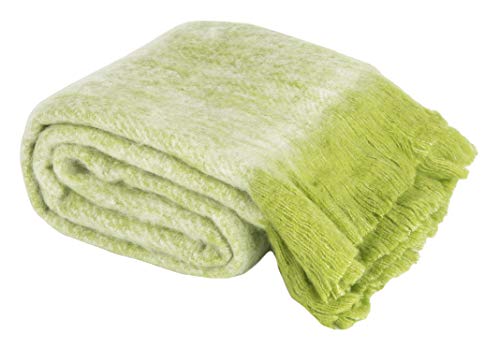 Safavieh Home Lonny Green 50 x 70-inch Blanket Throw, 50"x61"