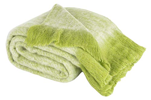 Safavieh Home Lonny Green 50 x 70-inch Blanket Throw, 50"x61"