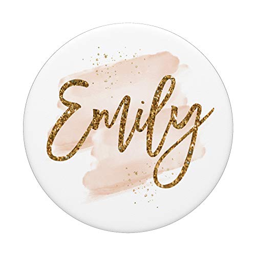 Emily Girls Name Gift Trendy Modern Teen Tween Ladies PopSockets PopGrip: Swappable Grip for Phones & Tablets